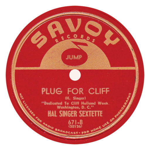 Savoy 671 Label 78-B copy Savoy 671 Label 78-B copy
