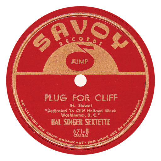 Savoy 671 Label 78-B copy