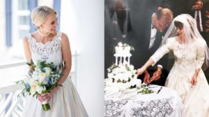 With a Few Small Updates, This Bride Made Her Mother’s Dress Her Own