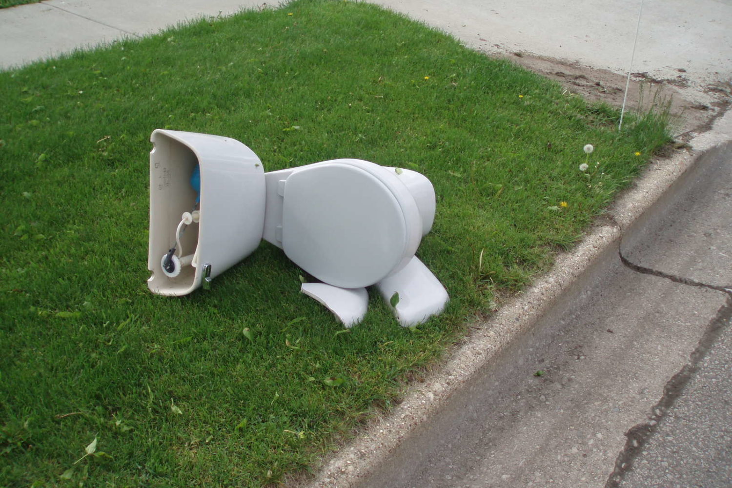 Students are damaging school toilets for TikTok videos in the latest social media trend. Photo by Flickr user Al.