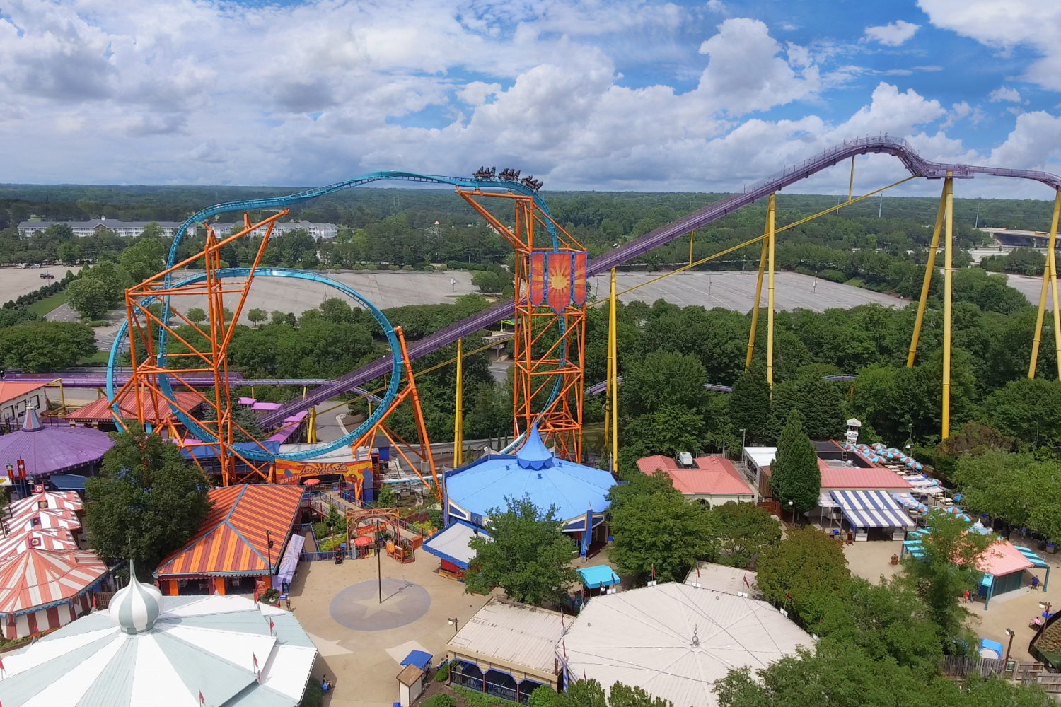 Busch Gardens Williamsburg's Pantheon roller coaster opening date