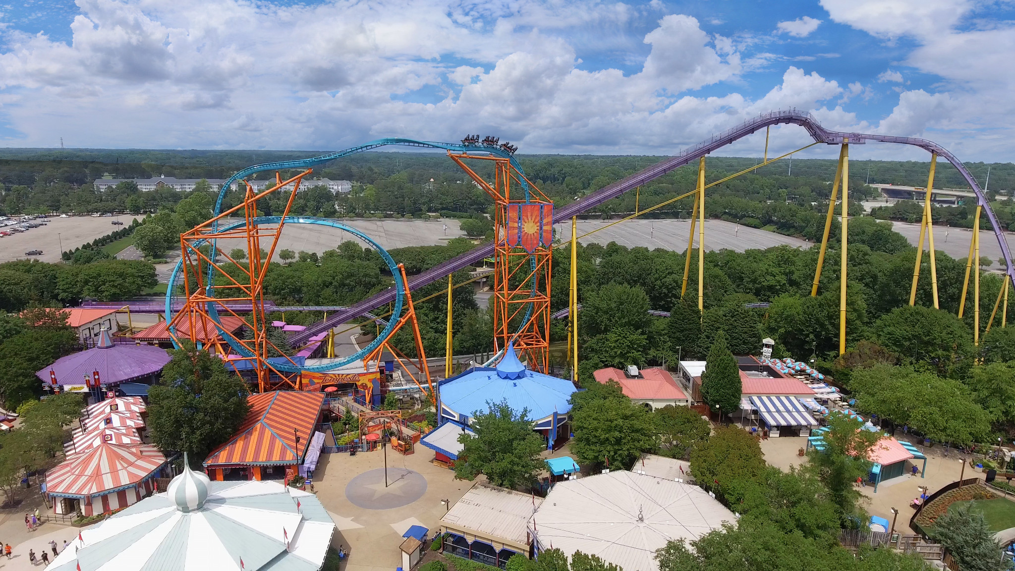 Busch Gardens in Williamsburg will be home to mega-roller coaster Pantheon. Photo courtesy of Busch Gardens.