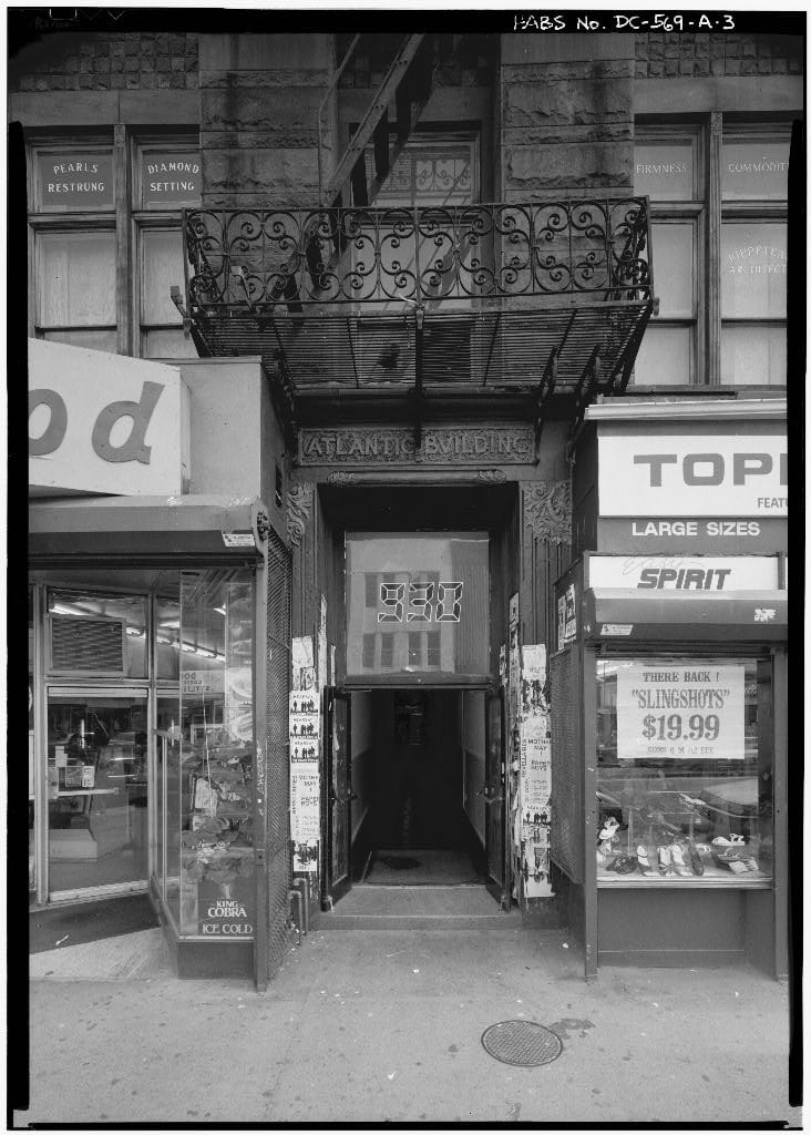 The Atlantis will open behind the 9:30 Club on May 30, 2023, in DC. This is a photo of the old 9:30 Club. Foo Fighters will play the club's first night.