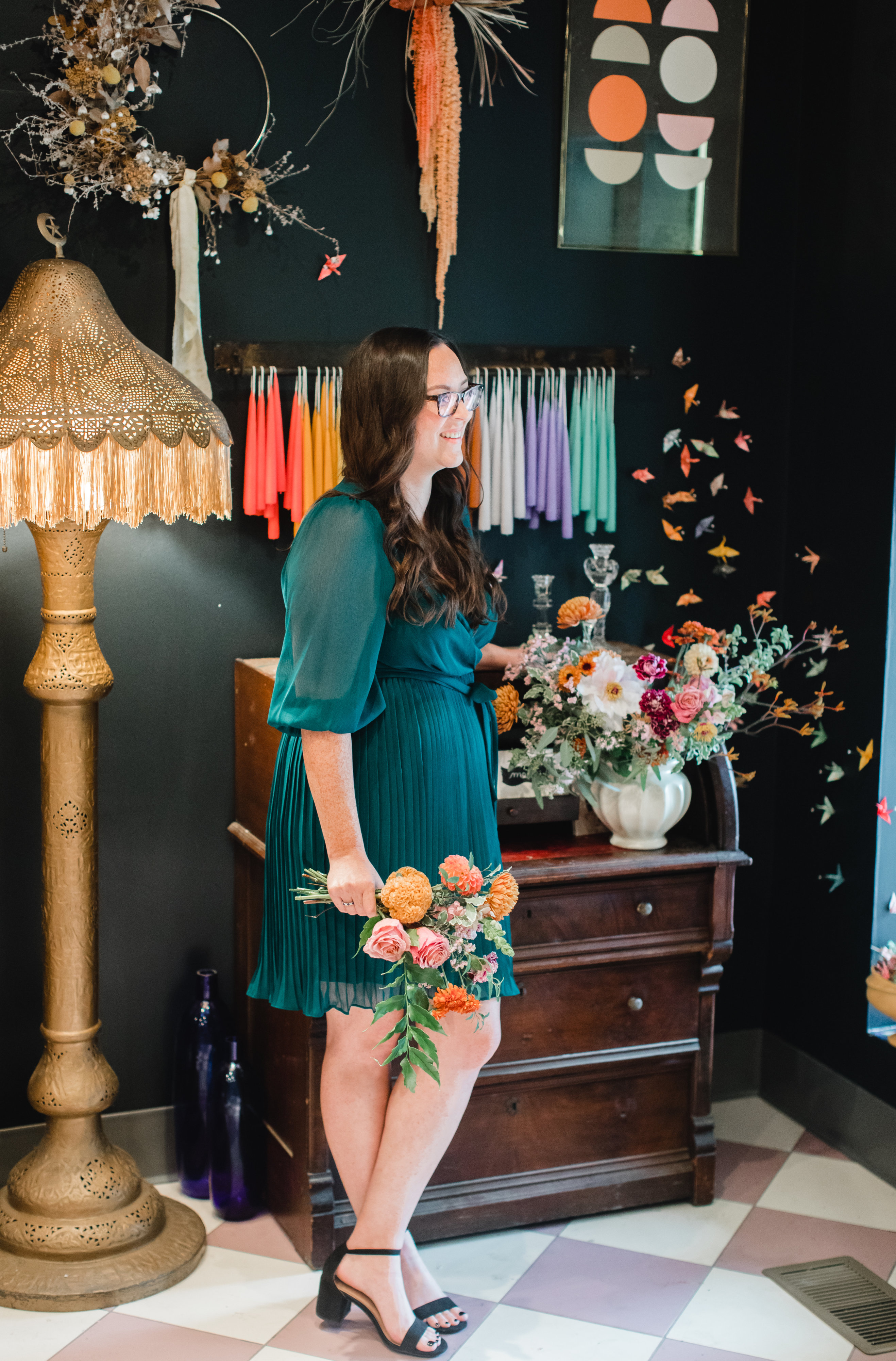 She Loves Me - Washingtonian The store will mainly sell bouquets like the colorful arrangement held by team member Meredith Keegan. Photo by Maddie Kaye Photo.