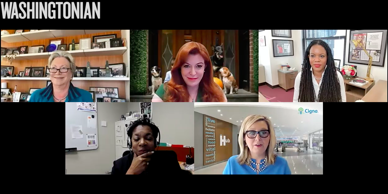 5 Women on a Zoom call