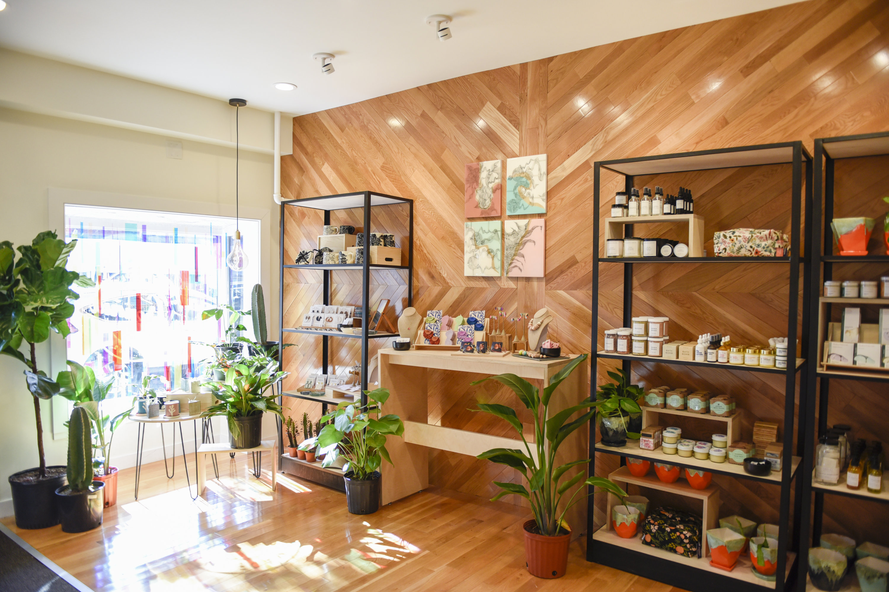 The store is stocked with products made by brands based in Virginia.  Photo courtesy of Shop Made in Virginia. 