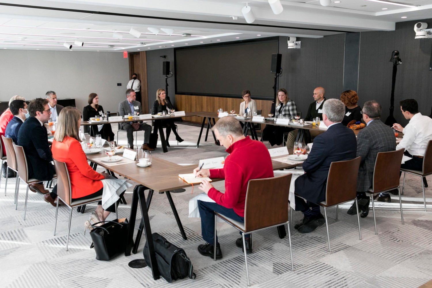 Picture of people at table