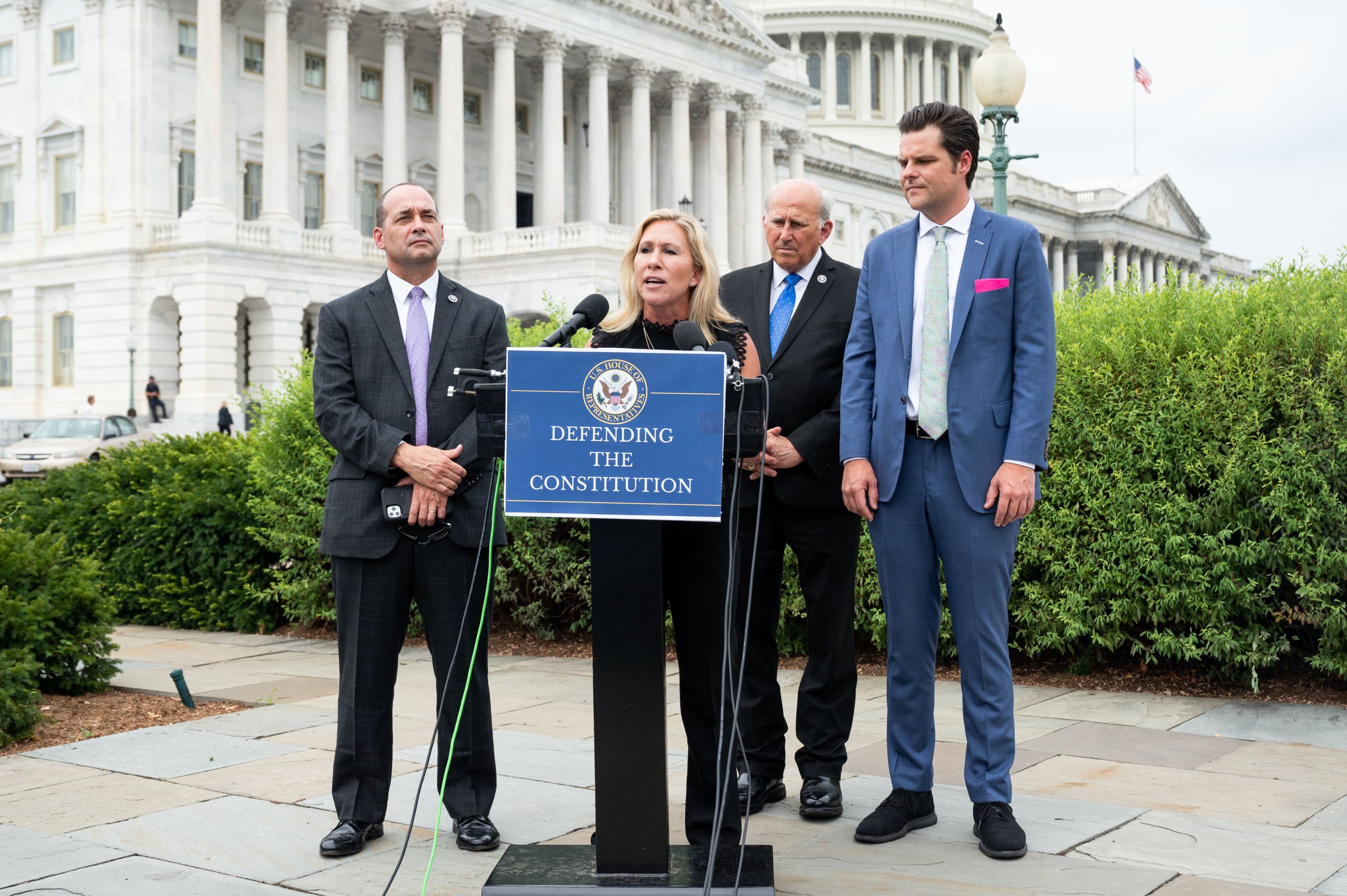 House Republicans on the Detention of Those Arrested for Crimes Related to the Insurrection on January 6 in Washington, US - 29 Jul 2021 - Washingtonian