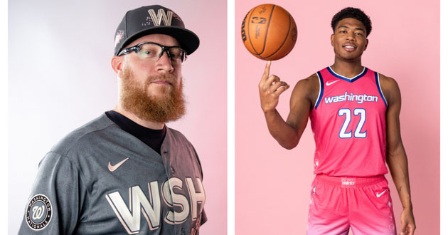 Washington Nationals and Wizards' Uniforms Get a Cherry Blossom Makeover - Vimarsana News
