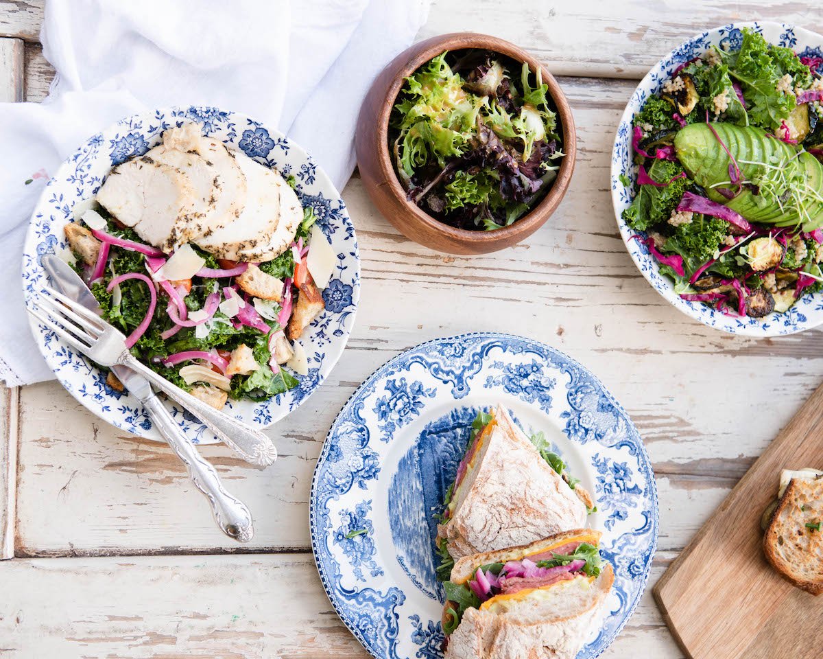 Dishes at NYC's all-day cafe and bakery Maman, which is opening in Georgetown. Photograph by Isabelle Namnoum, courtesy of Maman.