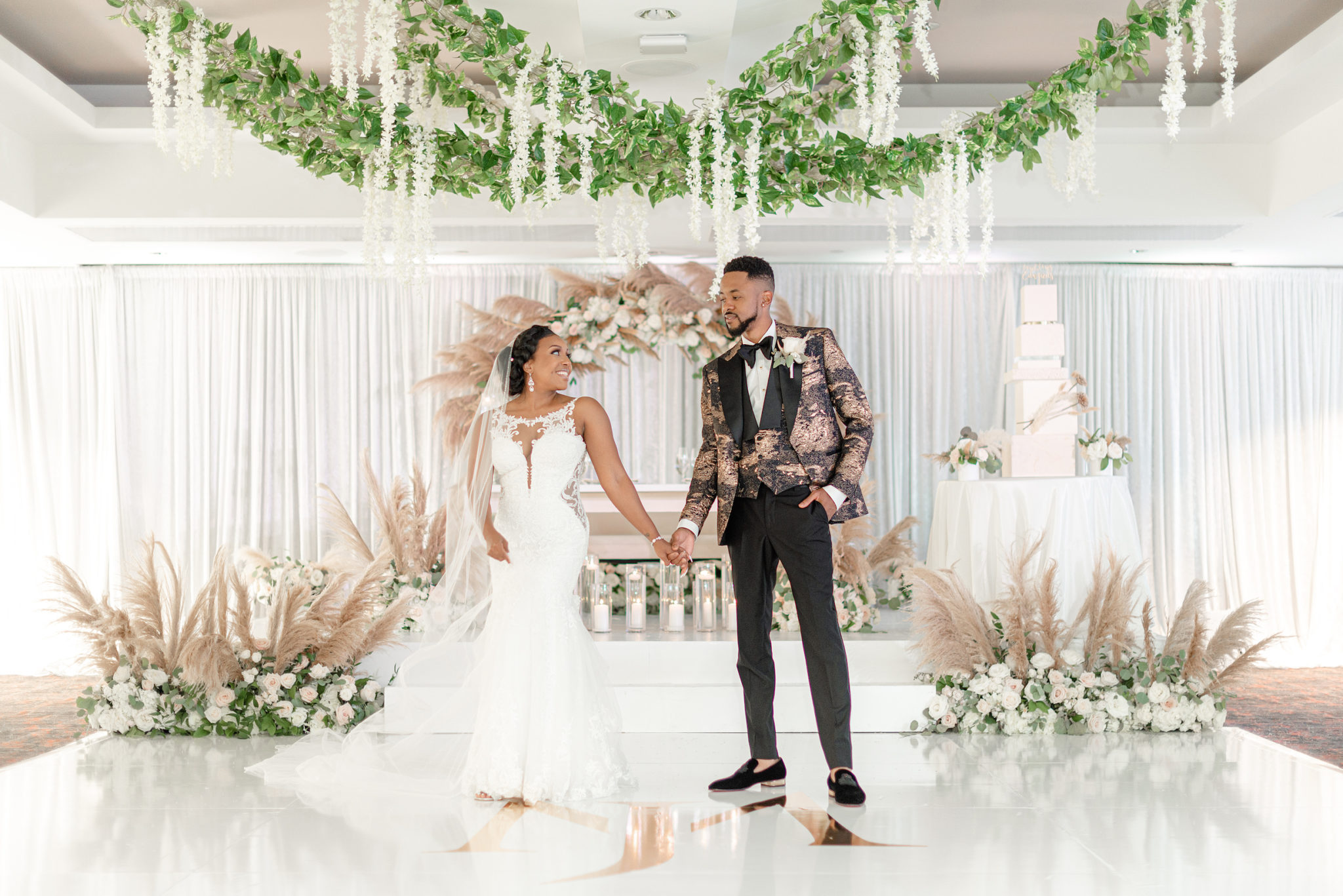 Bohemian clearance glam wedding