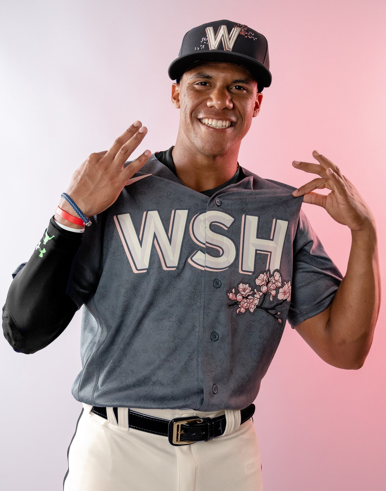 juan soto in a padres uniform