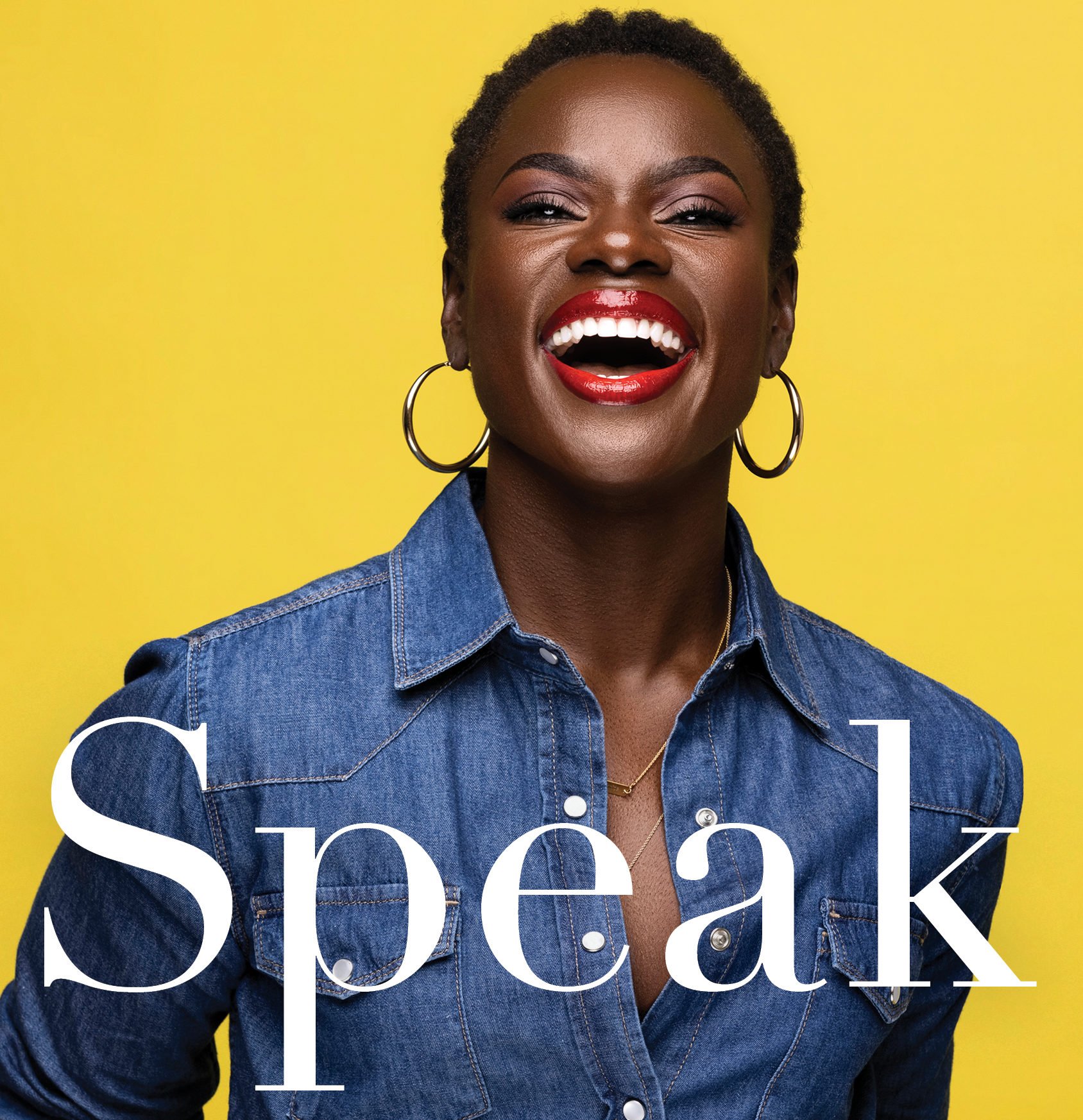 Peloton’s Tunde Oyeneyin on the cover of her book, "Speak"