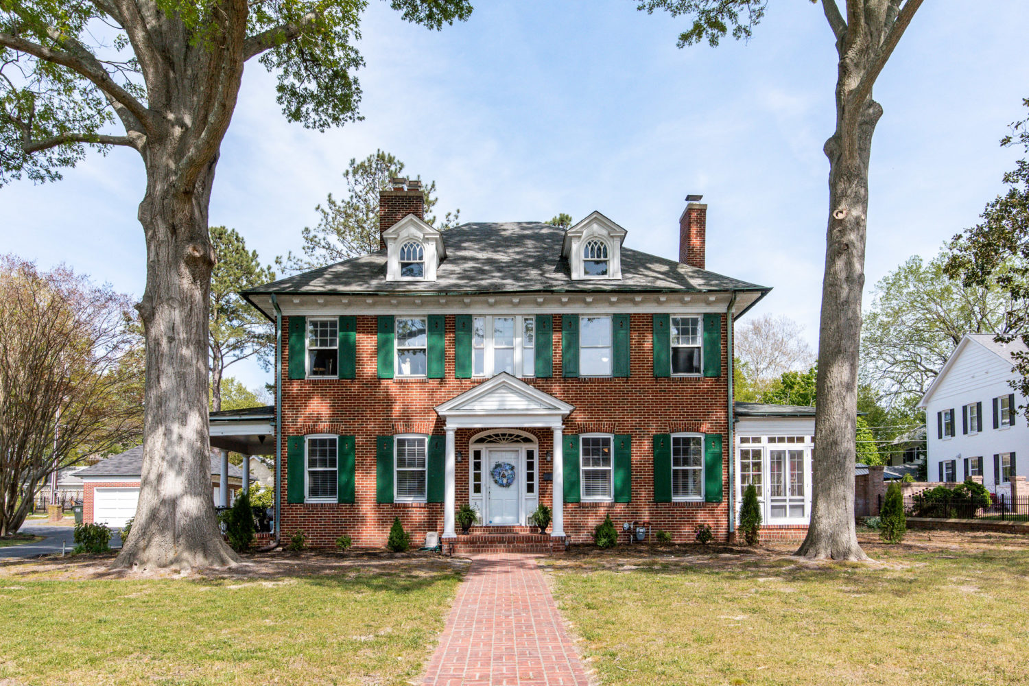 This Spacious Easton Brick Colonial is the Perfect Blend of Classic Charm and Modern Amenities