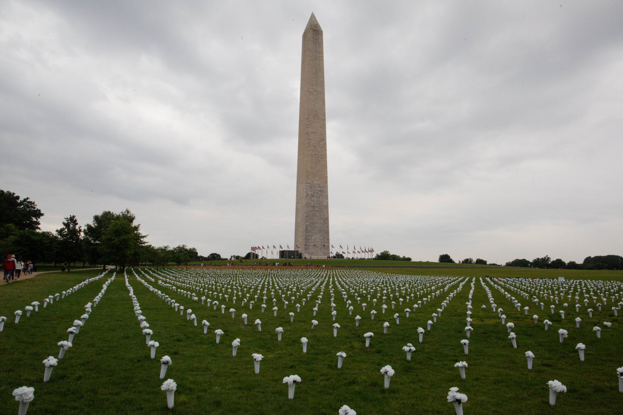 A Memorial Right Now on the National Mall Memorializes Lives Lost to Gun Violence