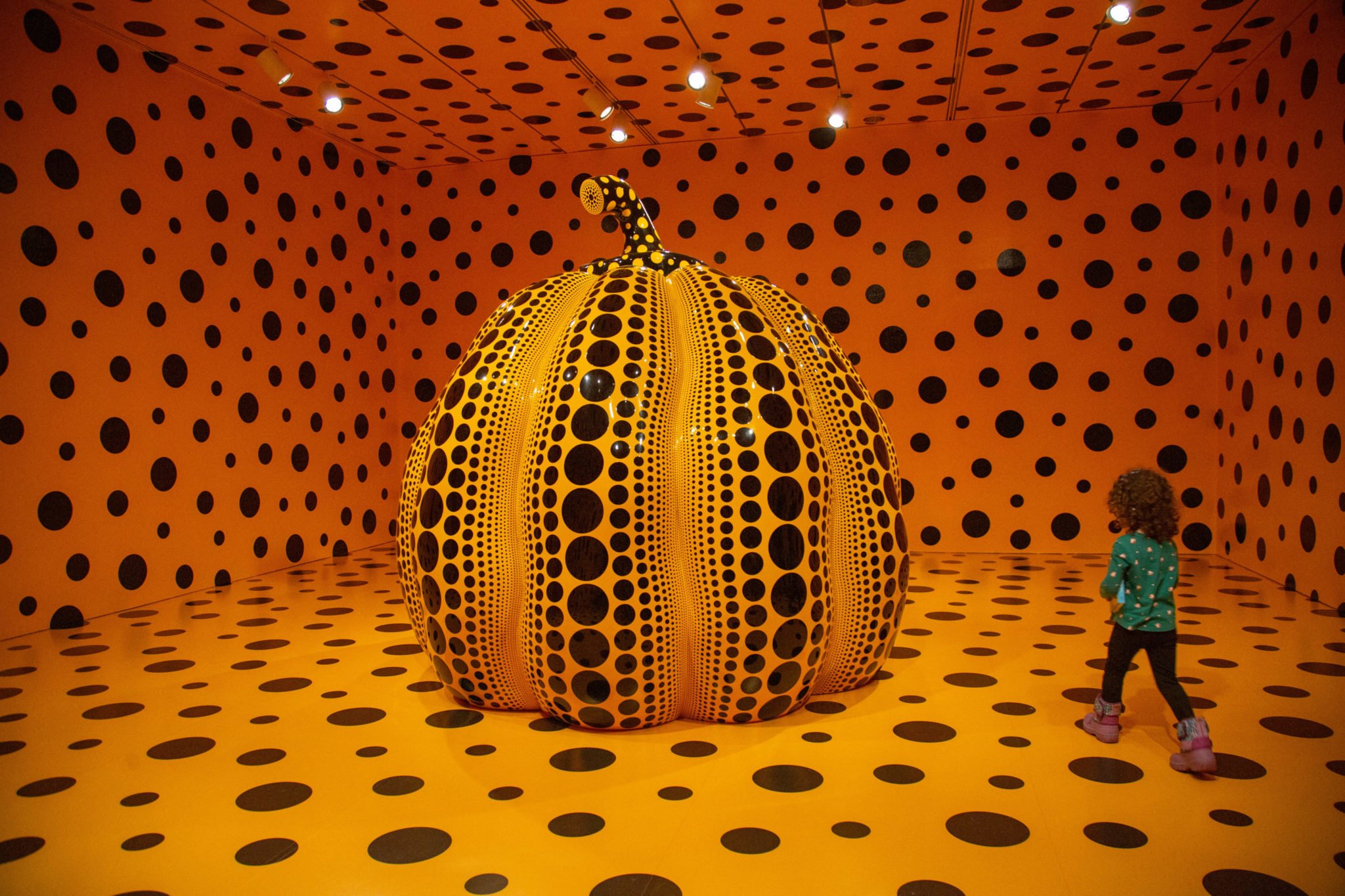 Yayoi Kusama Exhibit