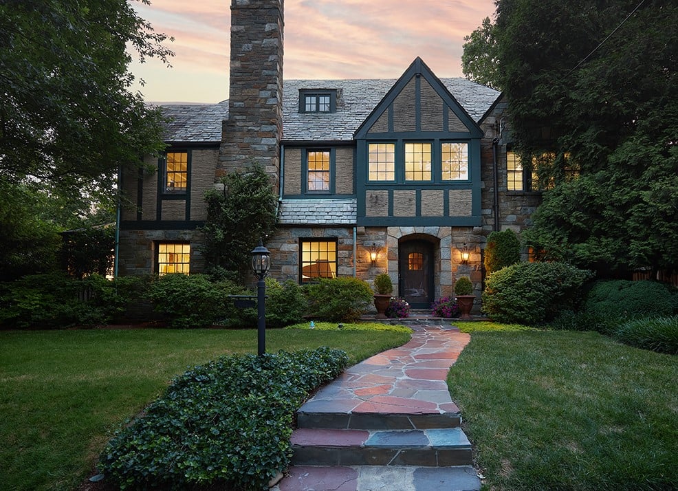 Grand 1937 Tudor Lovingly Transformed into a Masterpiece Residence