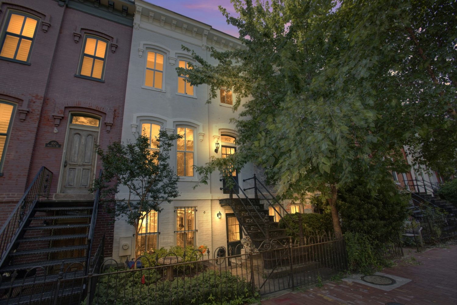 Charming Federal-Style Townhouse in Capitol Hill