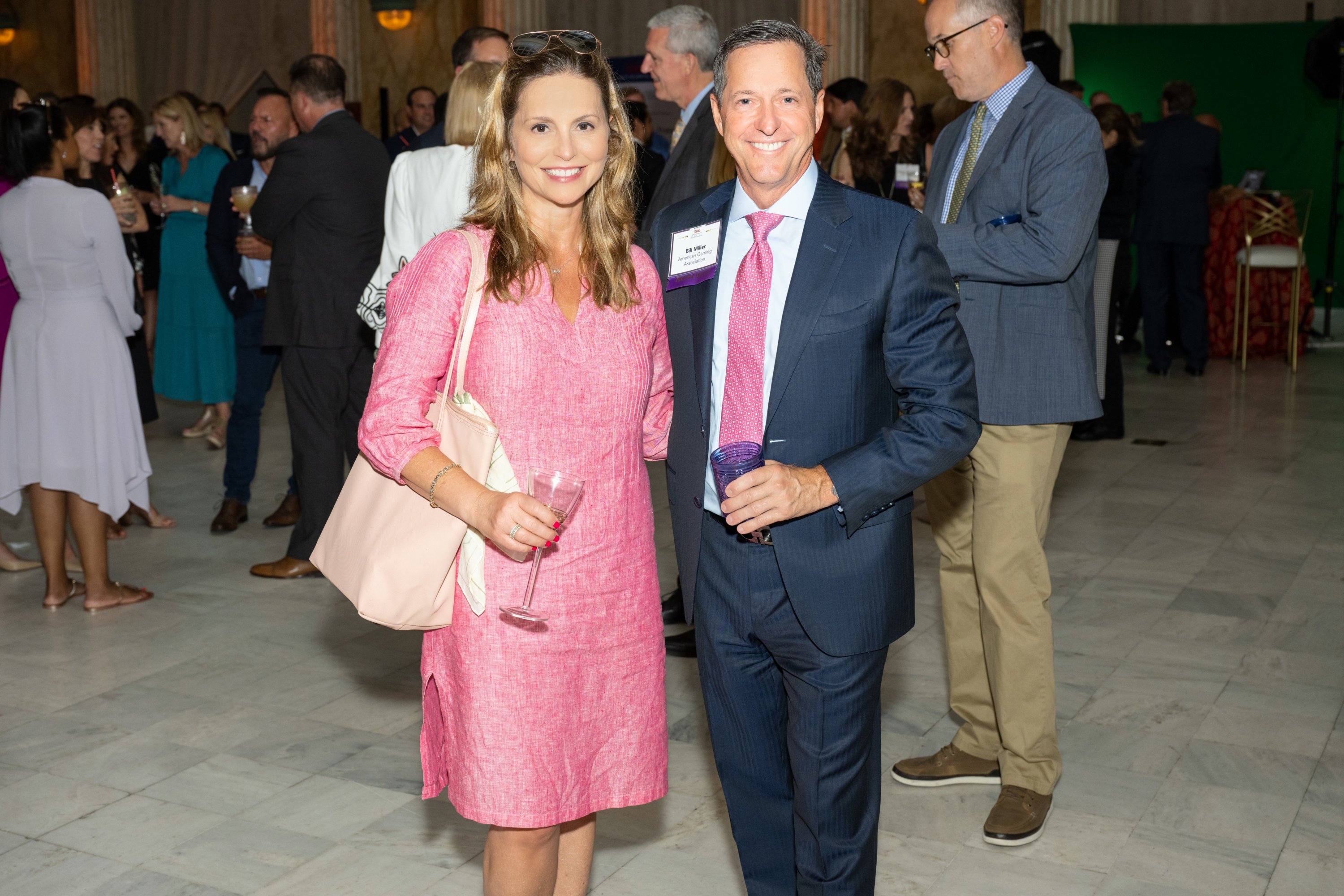 Michelle Russo and Bill Miller at Washingtonian's 500 Most Influential Celebration
