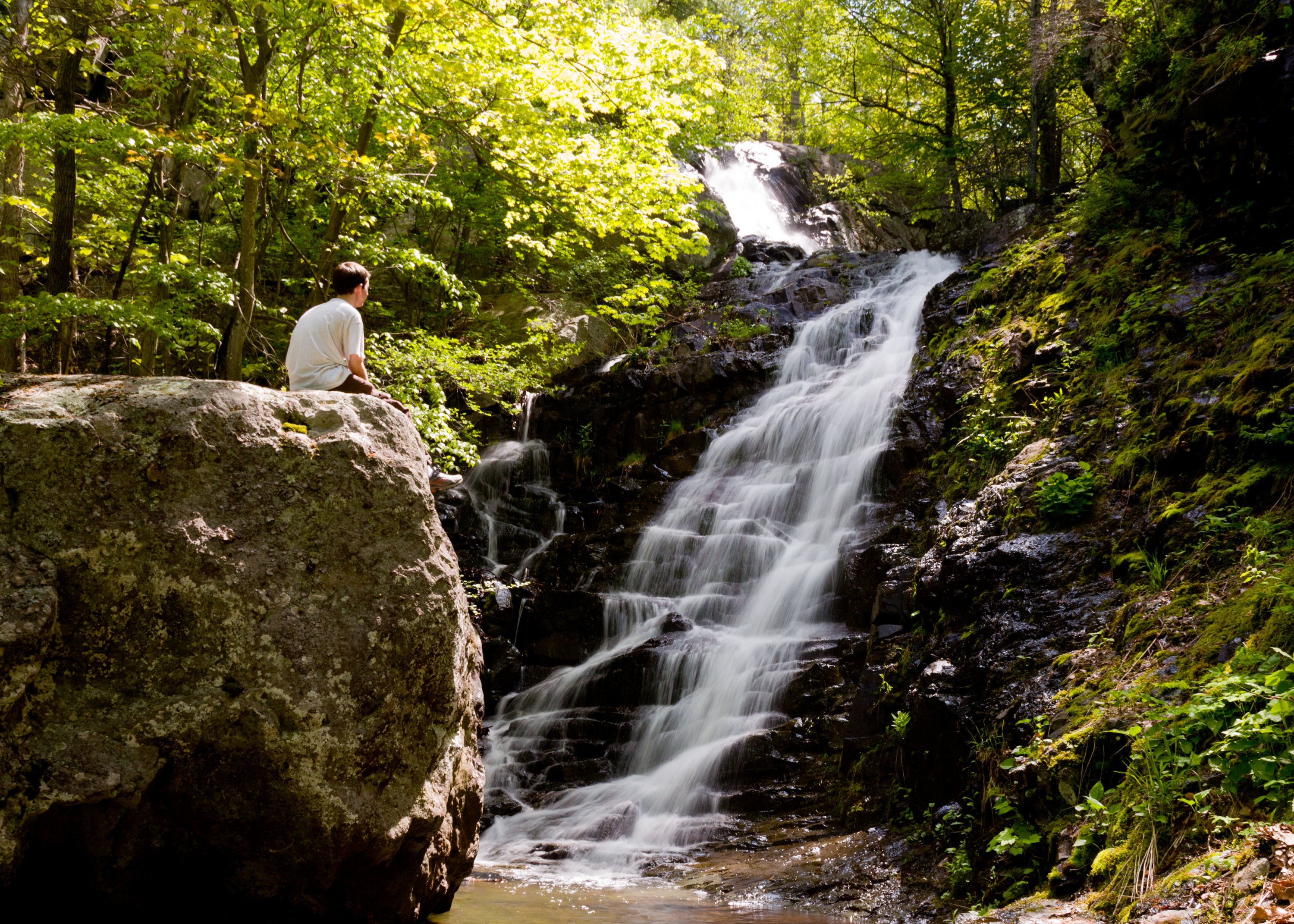 Scott’s Run offers dramatic vistas. Photograph by Evy Mages.