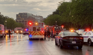 This Secret Service Officer Was on the Scene at the Lightning Strike