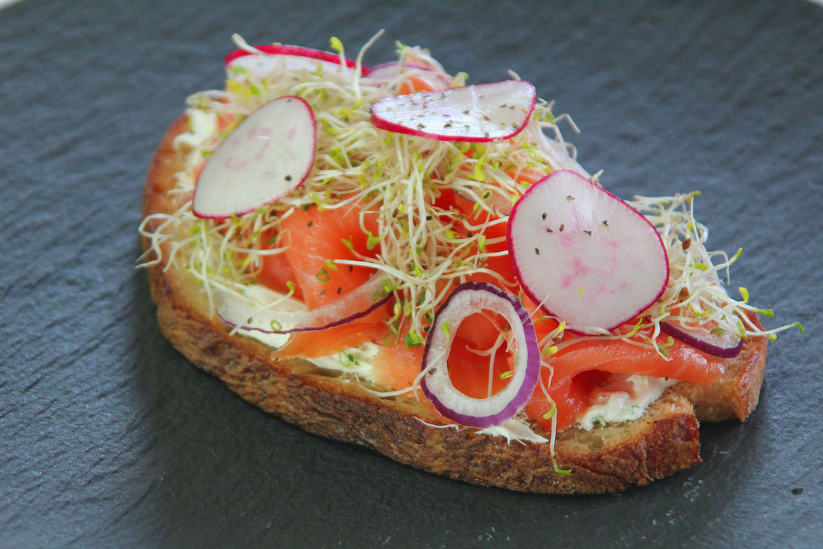 Smoked Slamon Toast - Washingtonian