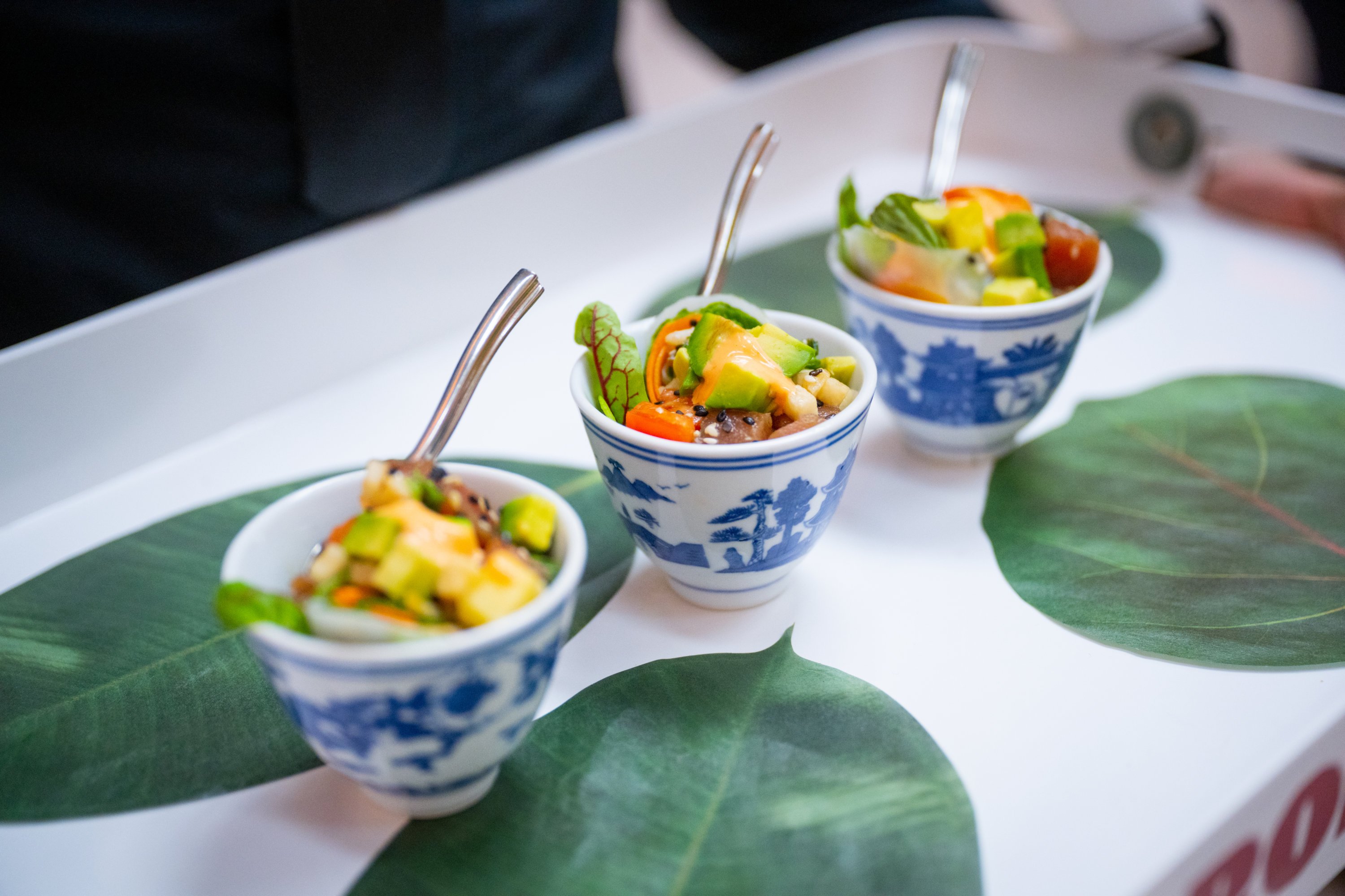 Guests enjoyed a variety of delicious bites curated by Design Cuisine at Washingtonian's 500 Most Influential Celebration.