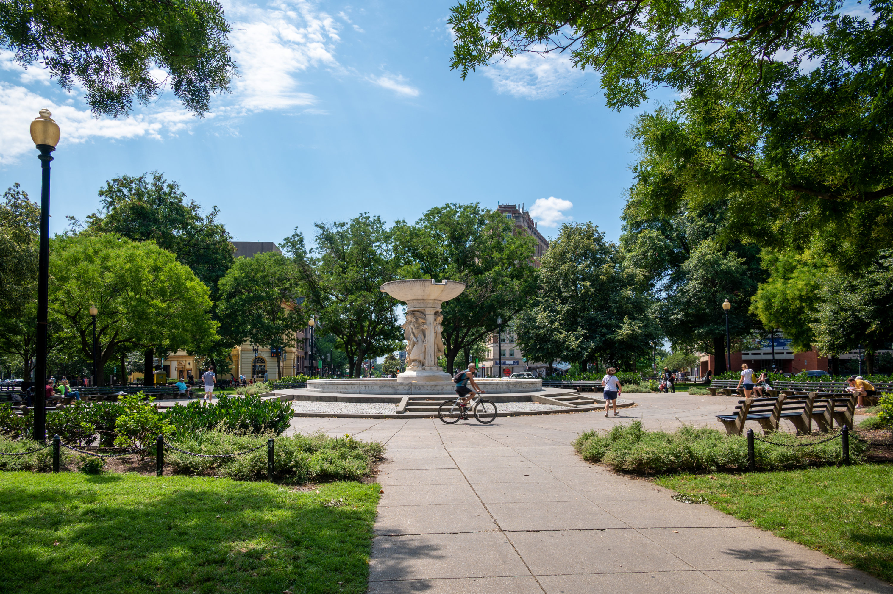 Summer day at Dupont Circle in Washington DC - Washingtonian