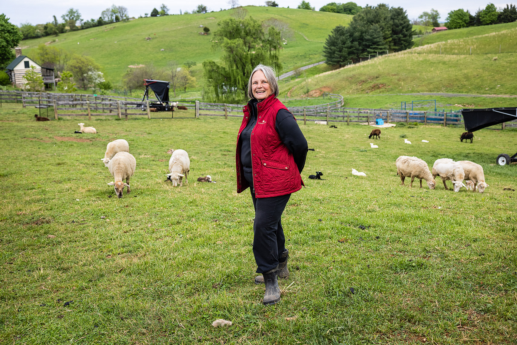 Andrea YoungHidden Creek FarmDelaplane, VAWomen Farmers©Rebecca Drobis All Rights Reserved - Washingtonian