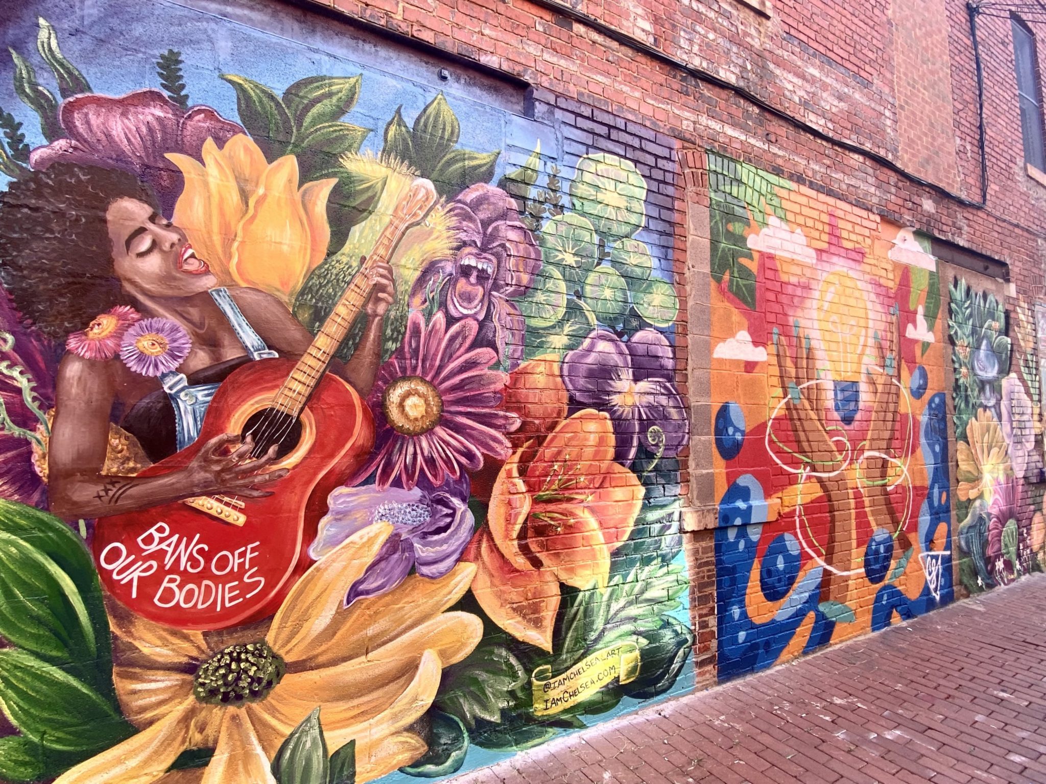 PHOTOS: This H Street Alley Is Filled With Colorful Murals