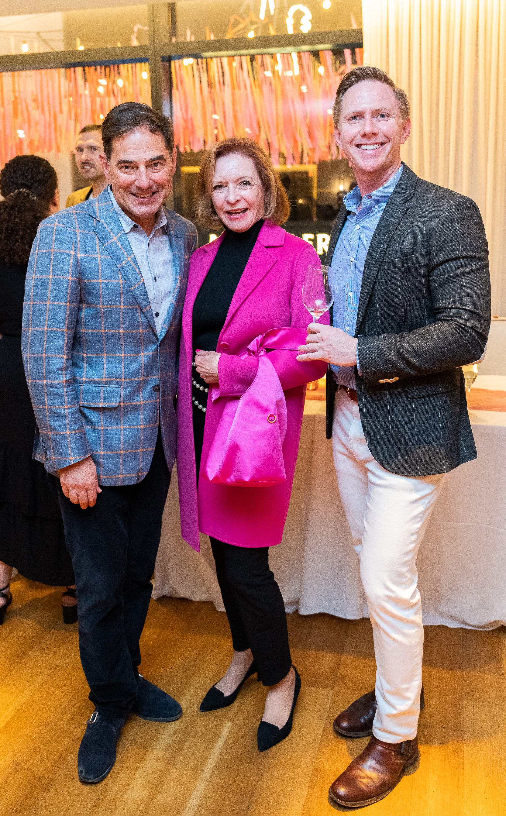 Washingtonian Style Setters 2022 Guests Christian Zapatka, Florence Auld, and Bob Bell