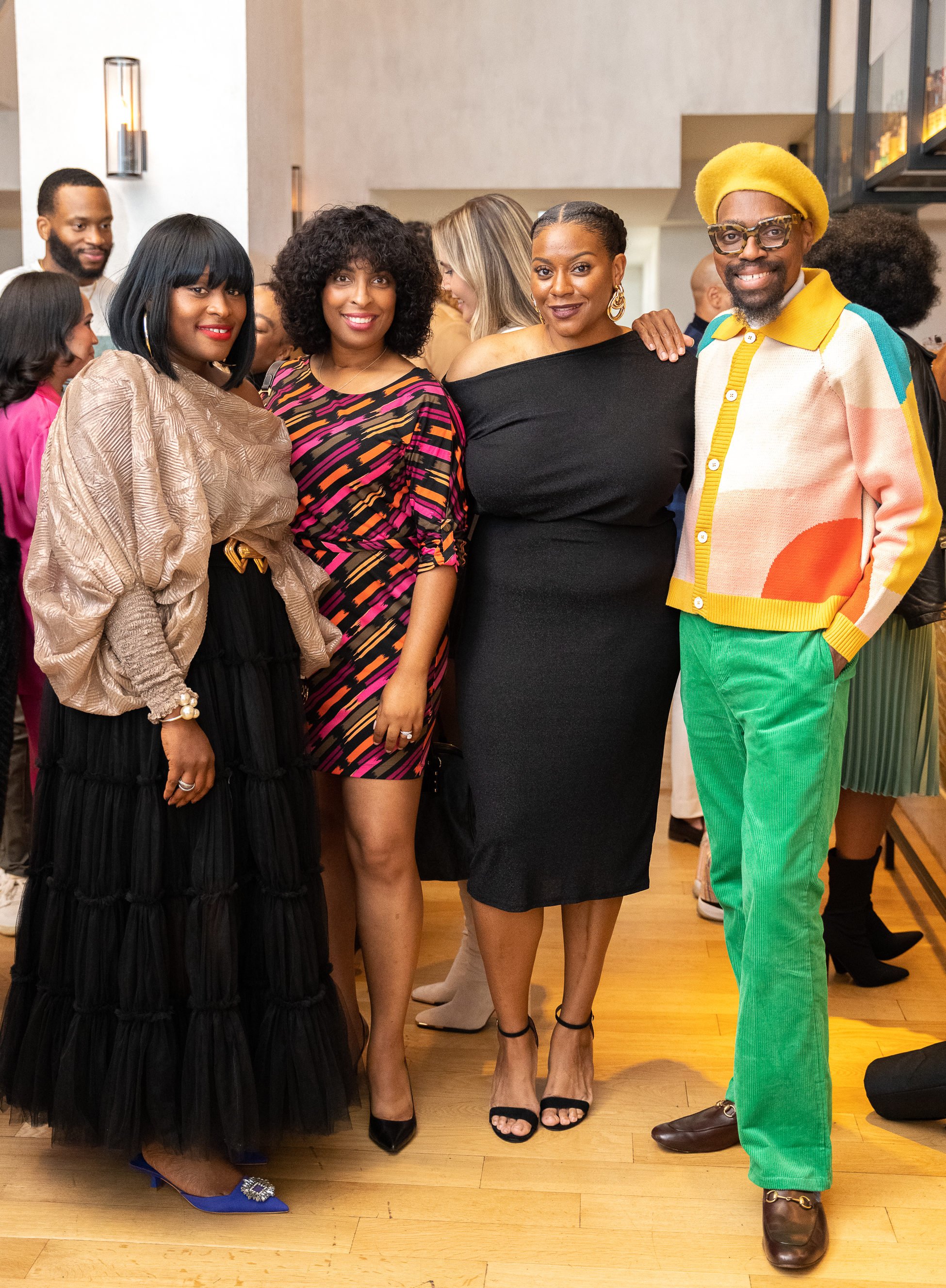 Washingtonian Style Setters 2022 Guests Elaine Mensah, Nikki Hunt, Taryn Laster-Whitehead, and Henry Edwards