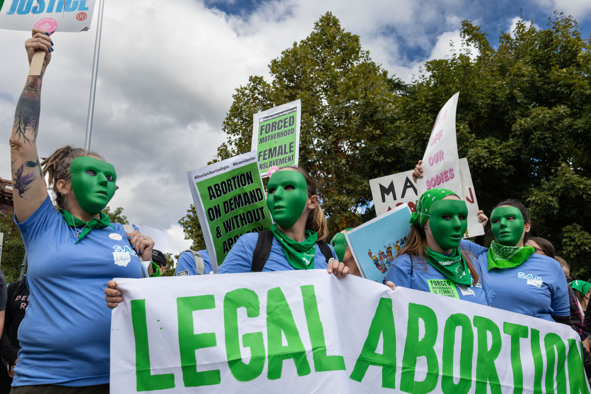 PHOTOS: The Women’s March Protests for Abortion Rights Before Midterms