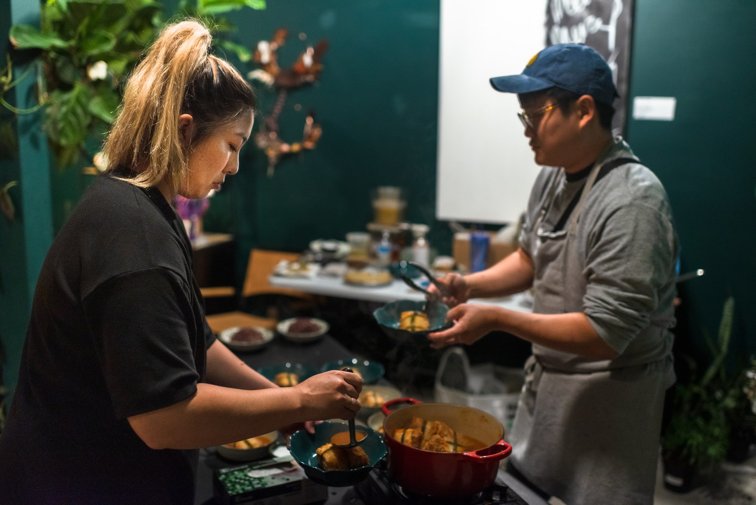 Magpie and the Tiger chefs Roren Choi and Caleb Jang