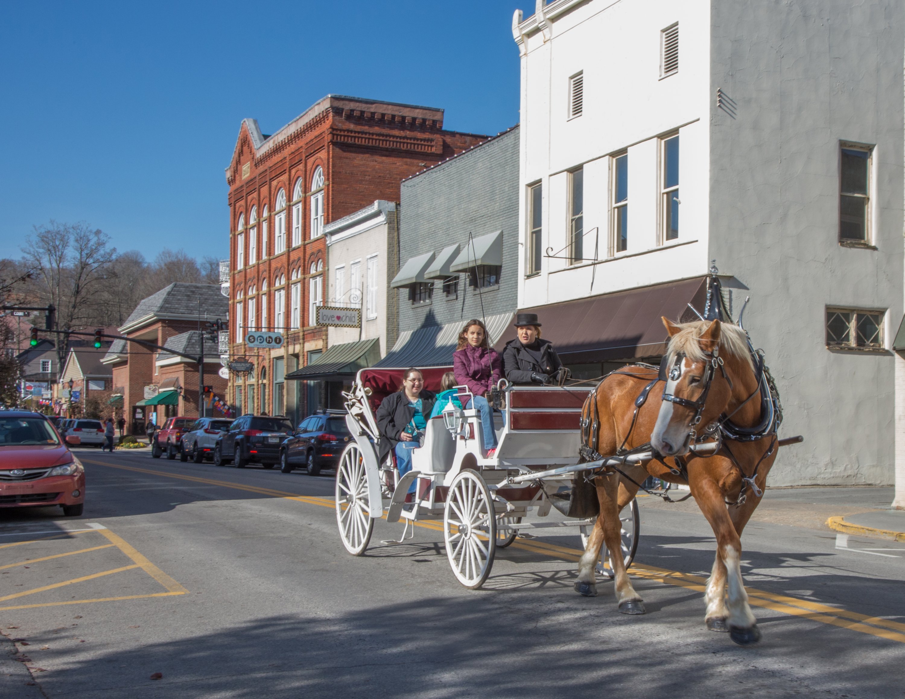 Carriage Rides in Lewisburg - Photo Credit Connie Manchester Courtesy Greenbrier County CVB copy - Washingtonian