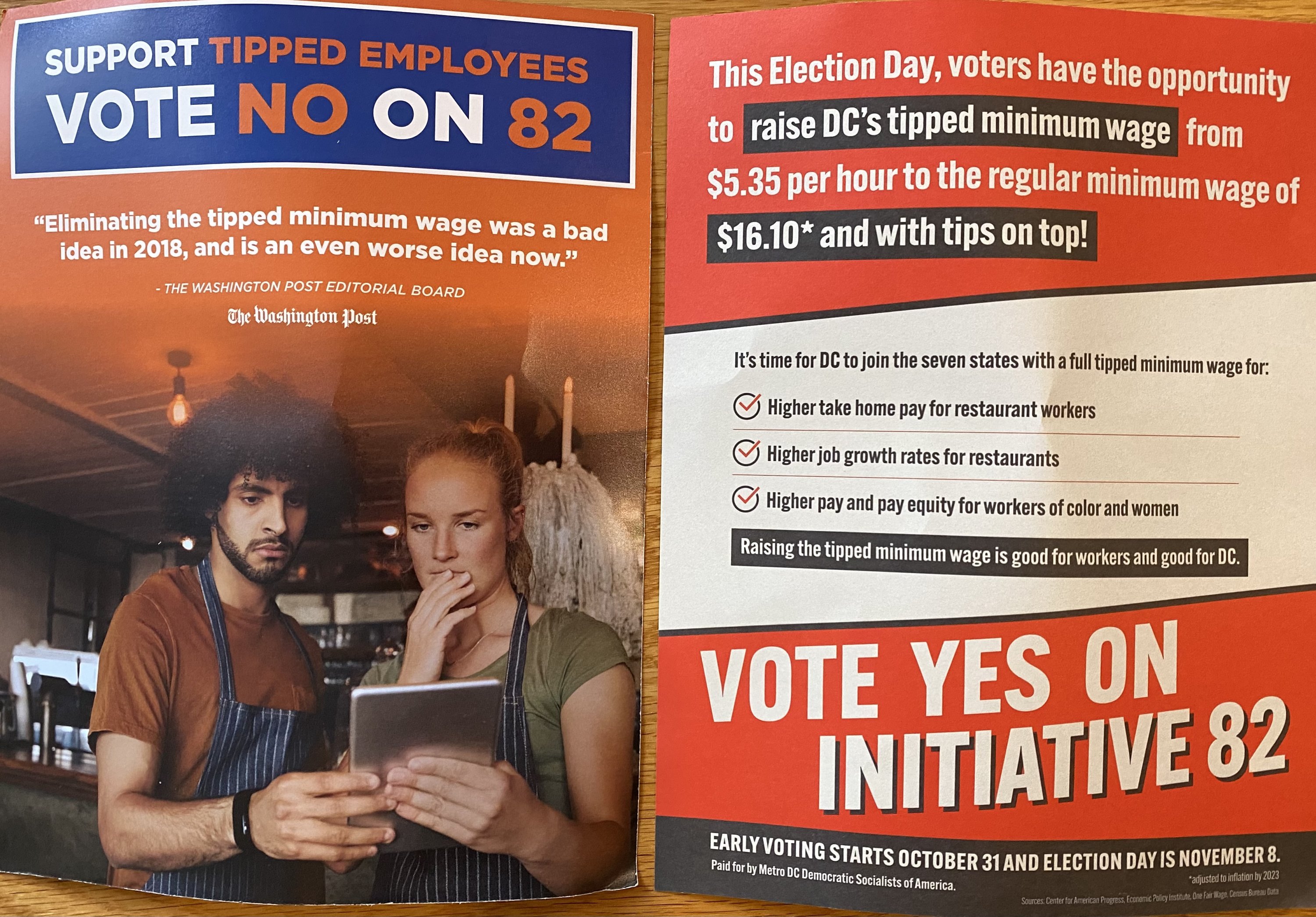 Initiative 82 Four Scenarios for DC Restaurants
