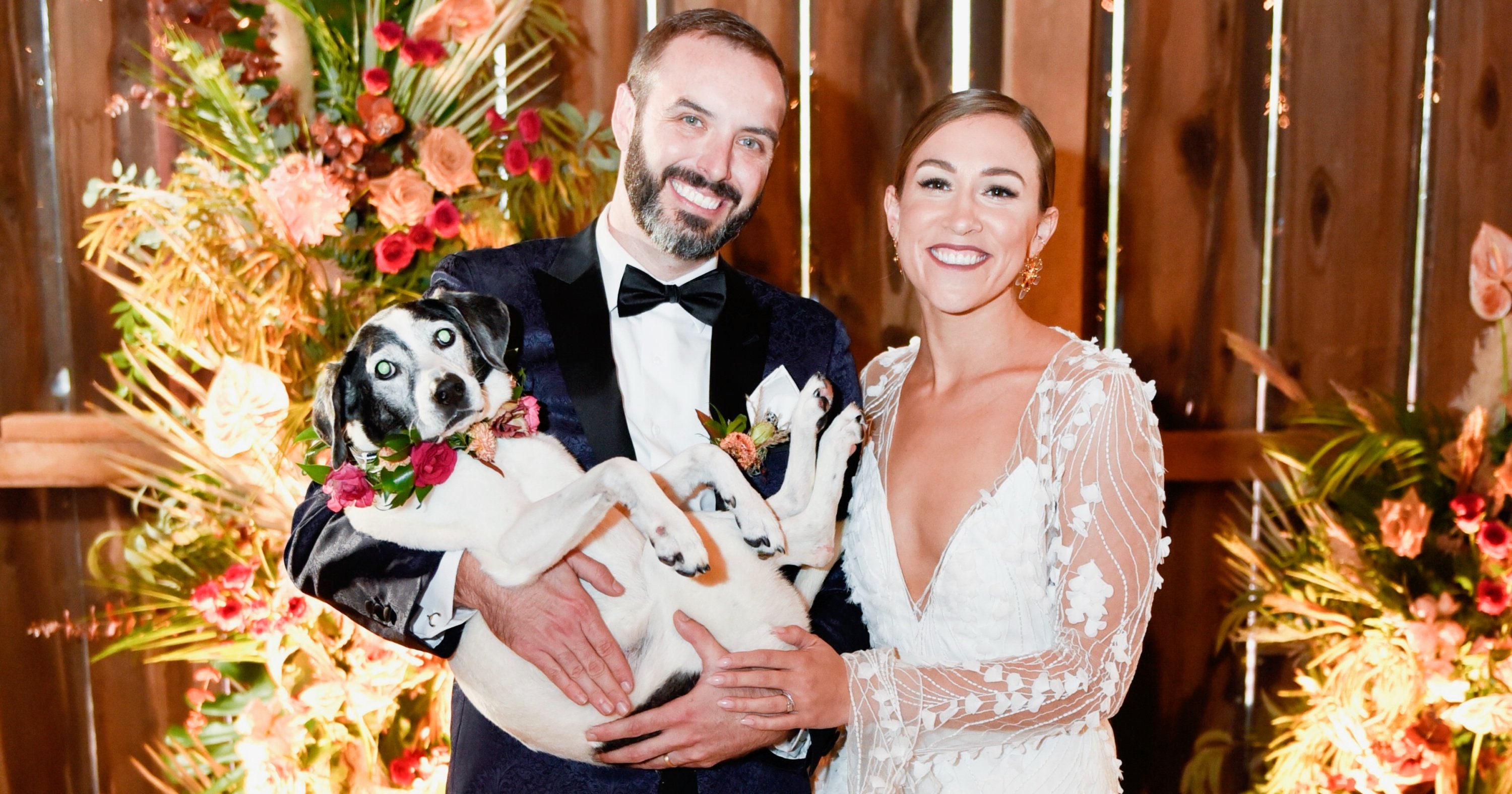 “Sexy Fall Pizza Party” Was the Theme of This October Wedding