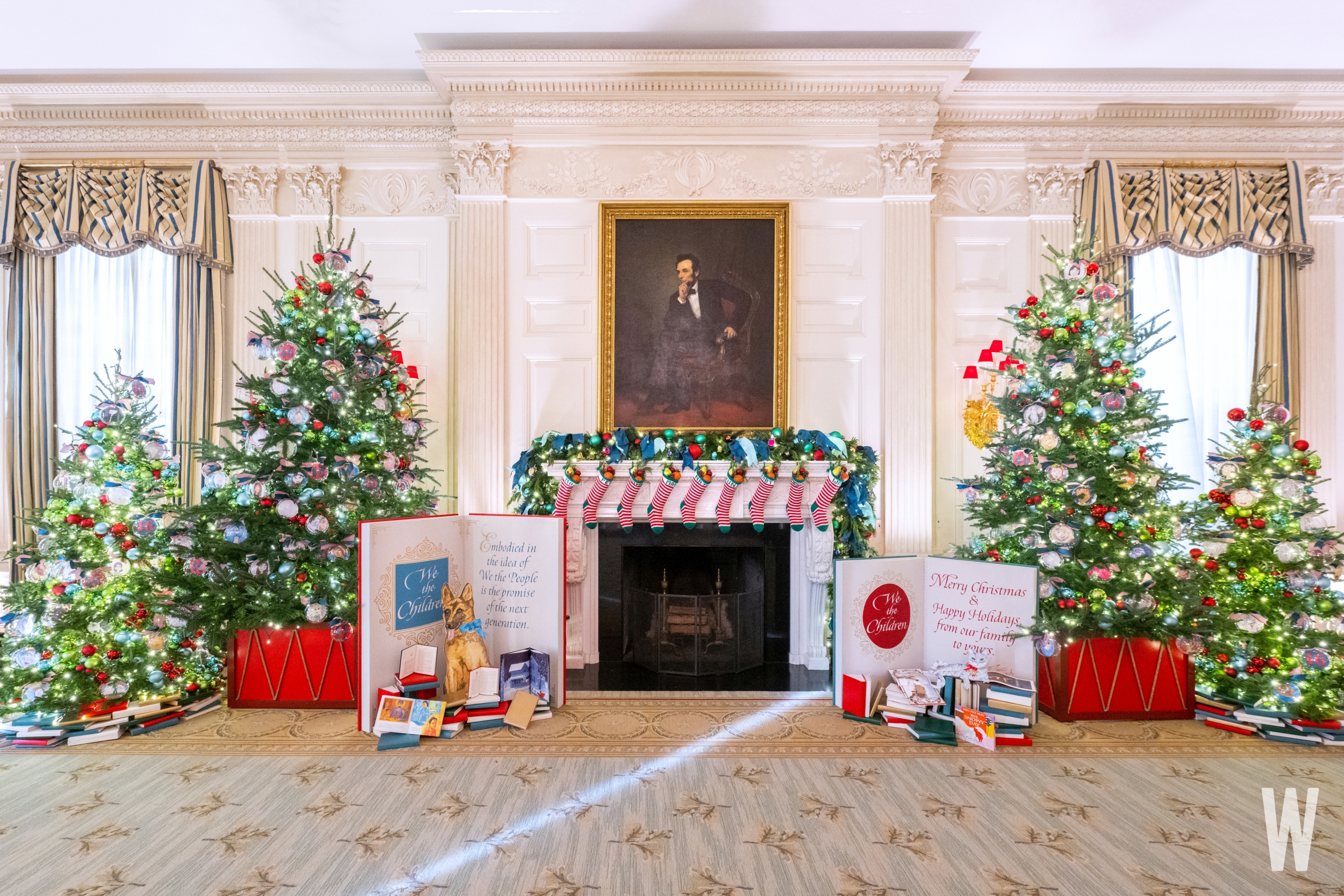 White House reveals a homier look for 2022 holiday decorations - The  Washington Post