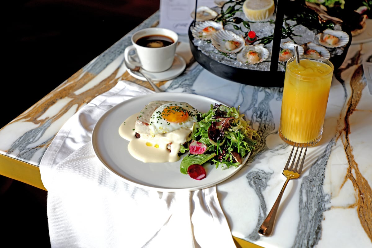 Le Clou Brunch - Croque Madame