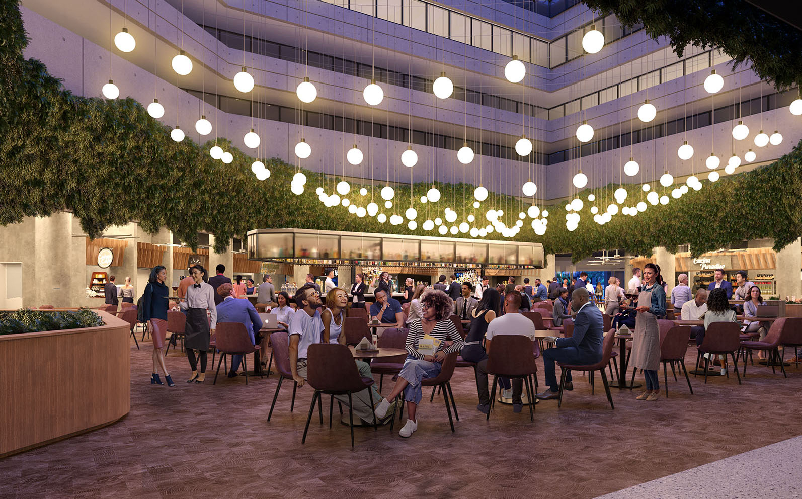 Tysons Galleria's Urbanspace food hall to officially relaunch this month