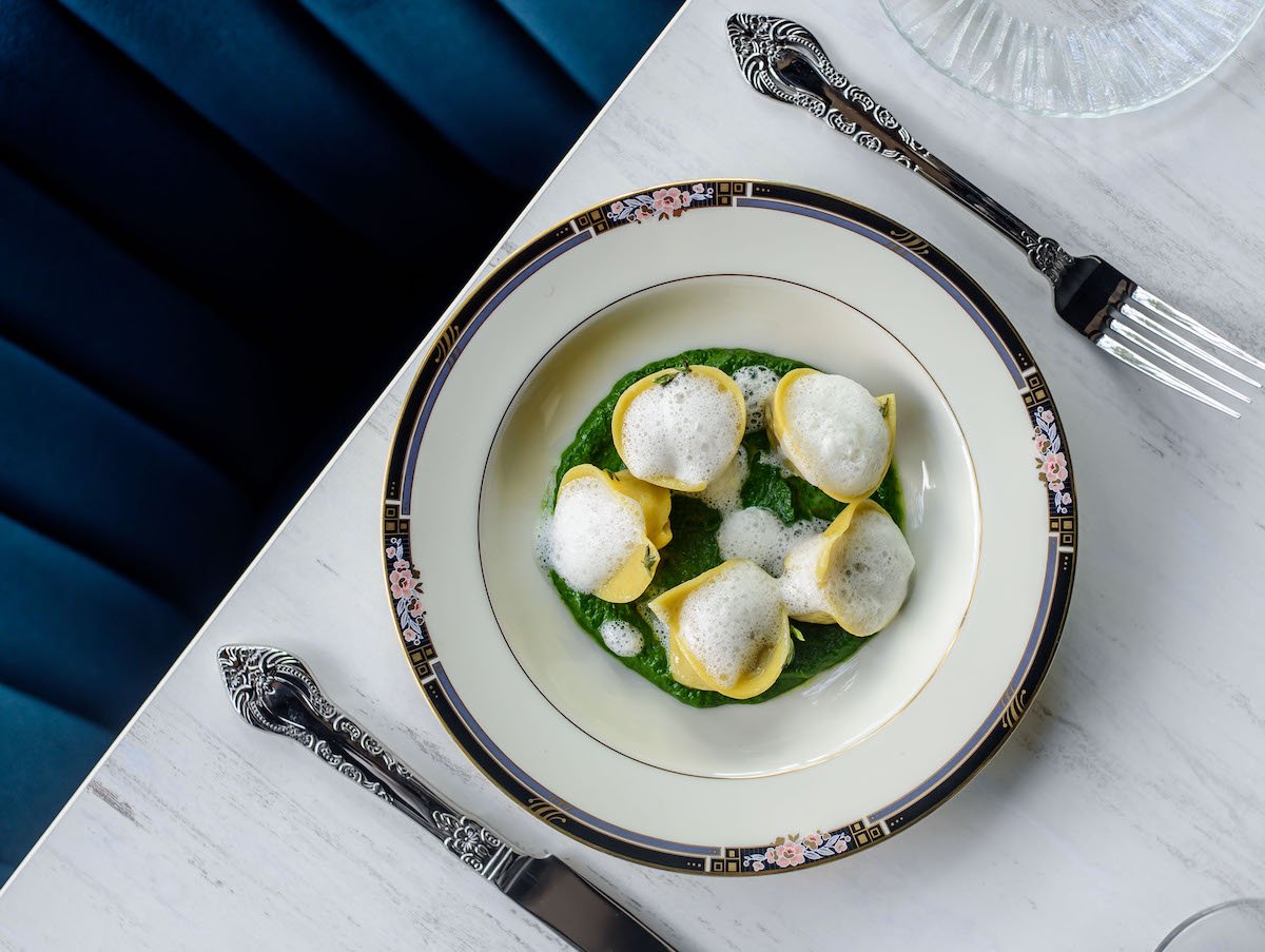 Tortelli Genovese at Quattro Osteria in Shaw. Photograph by Kimberly Kong