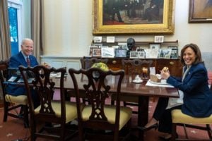Joe Biden and Kamala Harris Order Cheeseburgers From DC’s Ghostburger