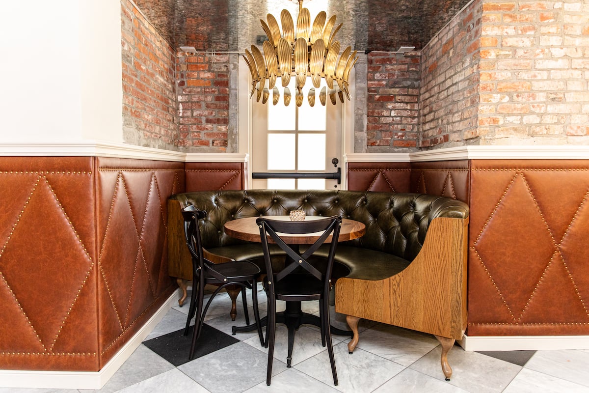 Parlour Victoria, which takes over a historic mansion in Mt. Vernon Triangle, is from Baltimore's Atlas Restaurant Group. Photography courtesy of Atlas Restaurant Group