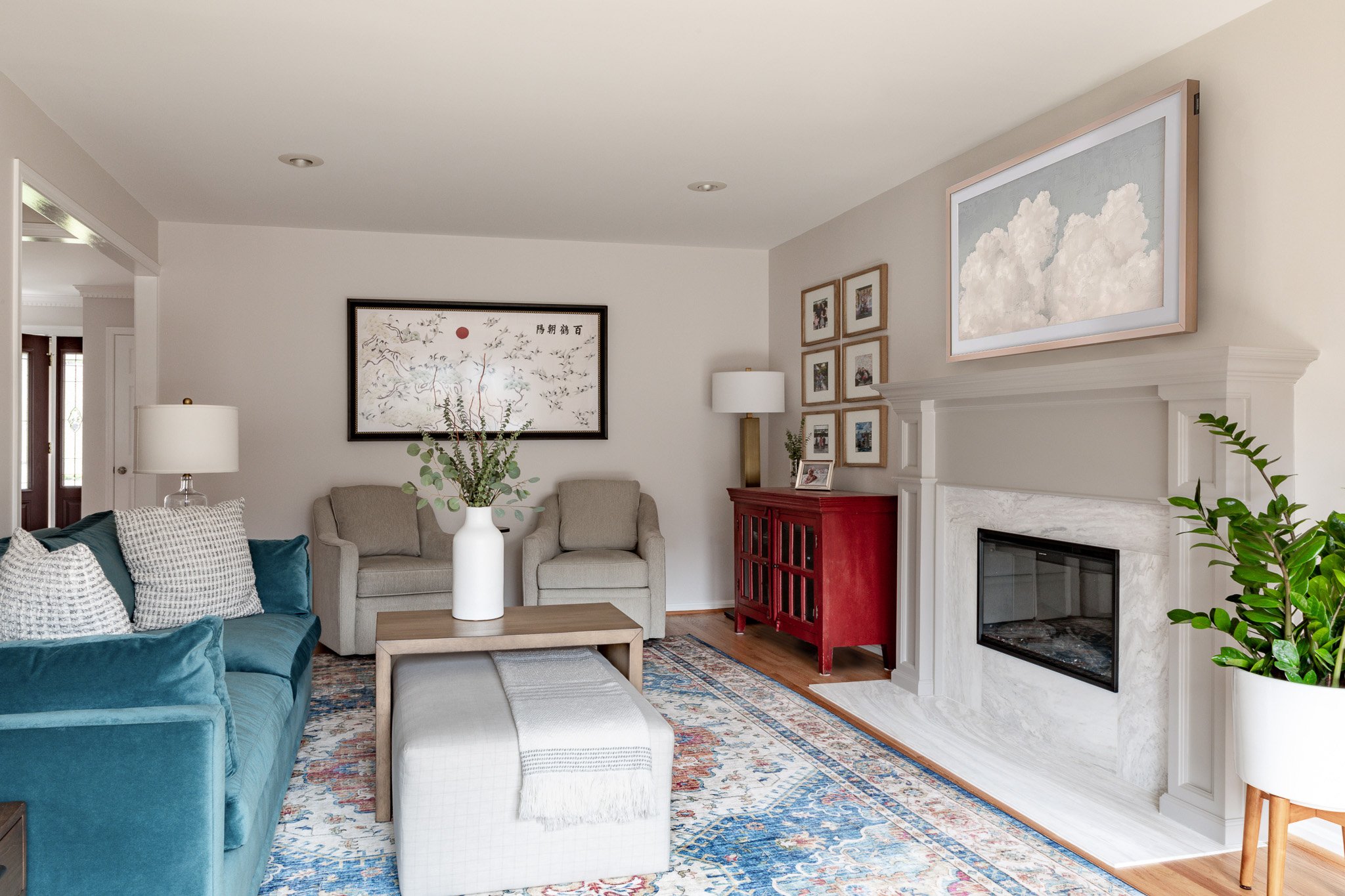 Chesterbrook Family Room-Asha-Maia-Design - Washingtonian