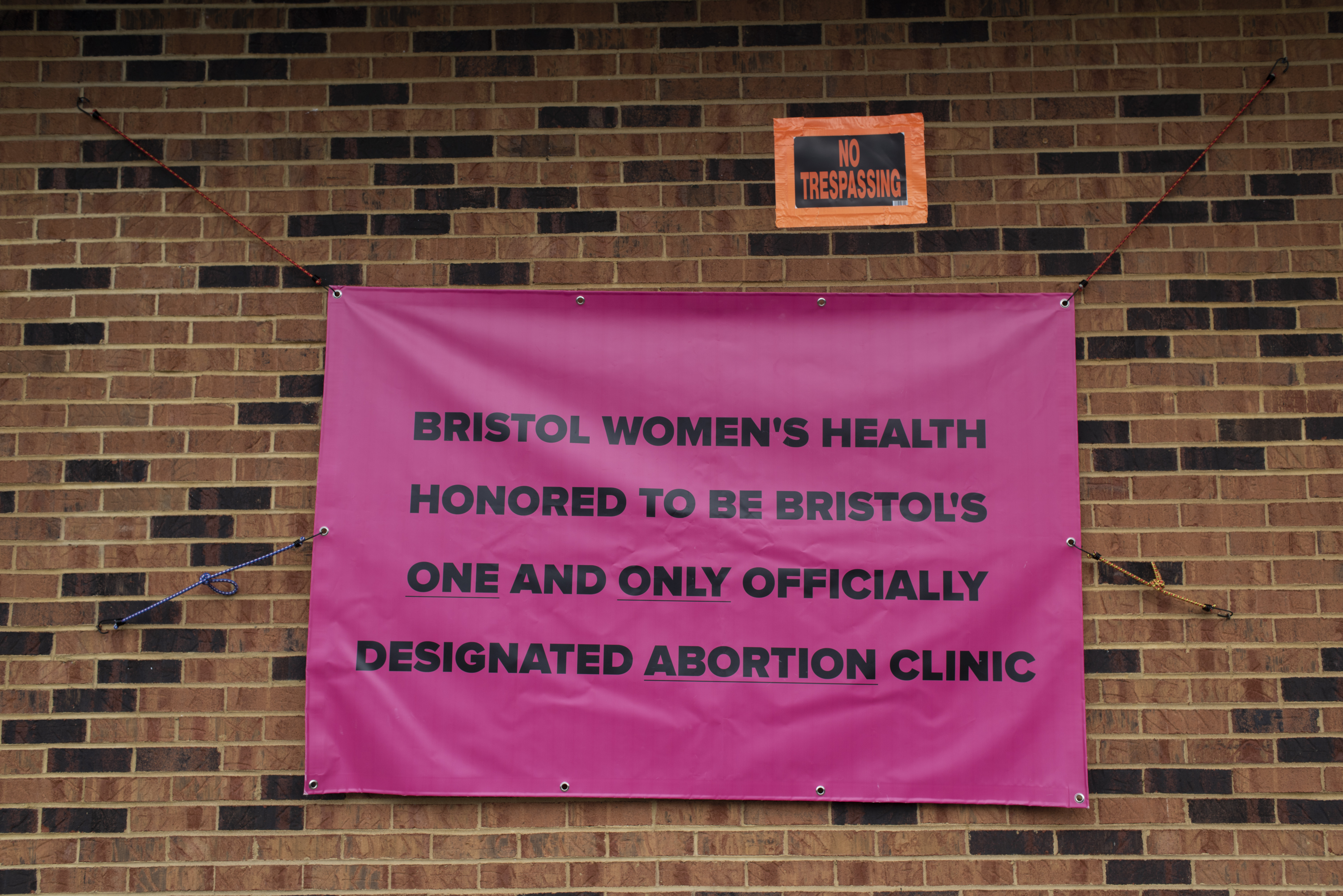 The sign outside of the clinic - Washingtonian