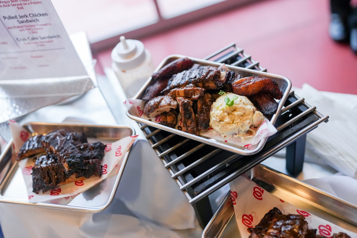 Jammin' Island Barbecue is back at Nationals Park. Photograph courtesy of the Washington Nationals Baseball Club