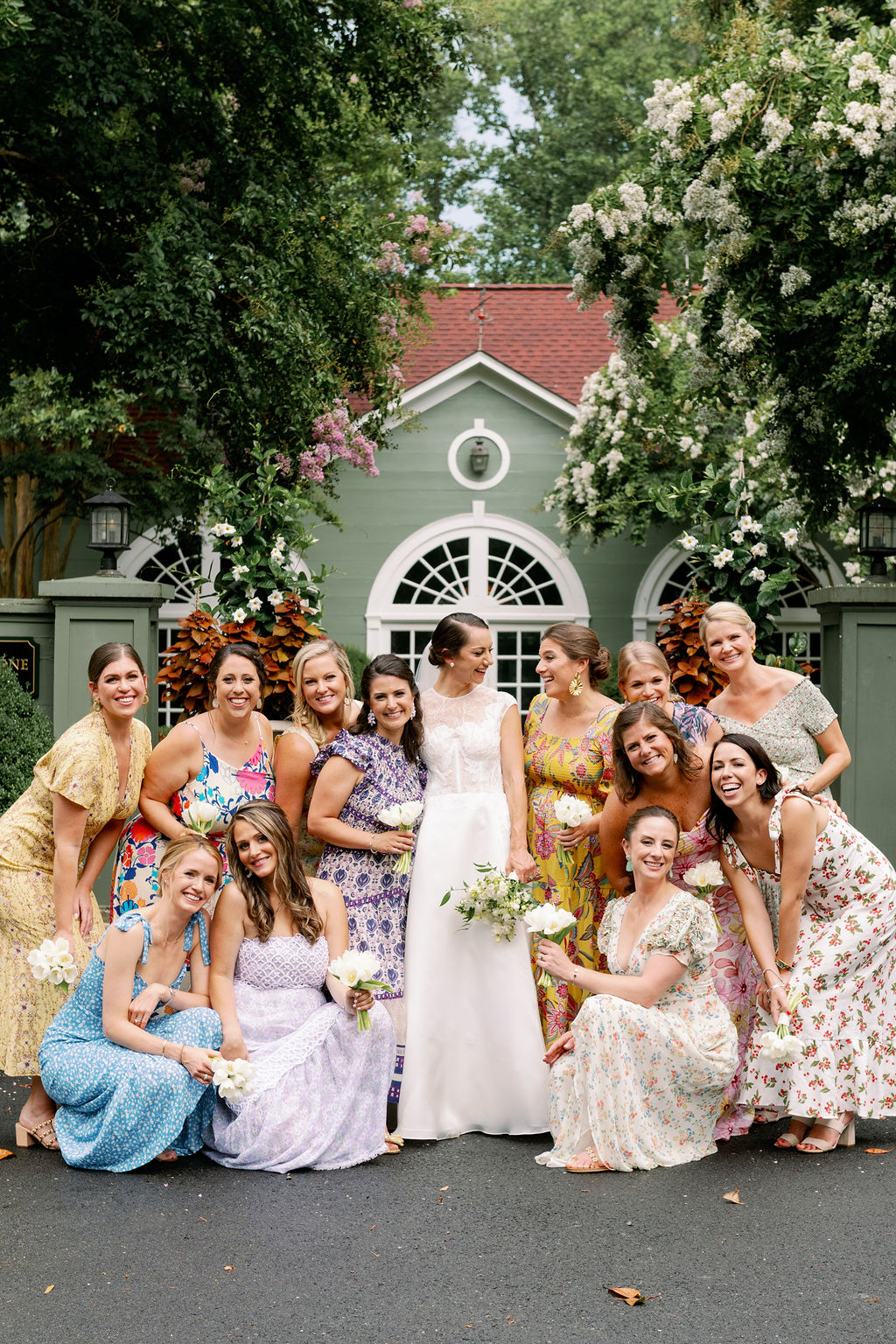 This Wedding Party Included 18 Bridesmaids - Washingtonian