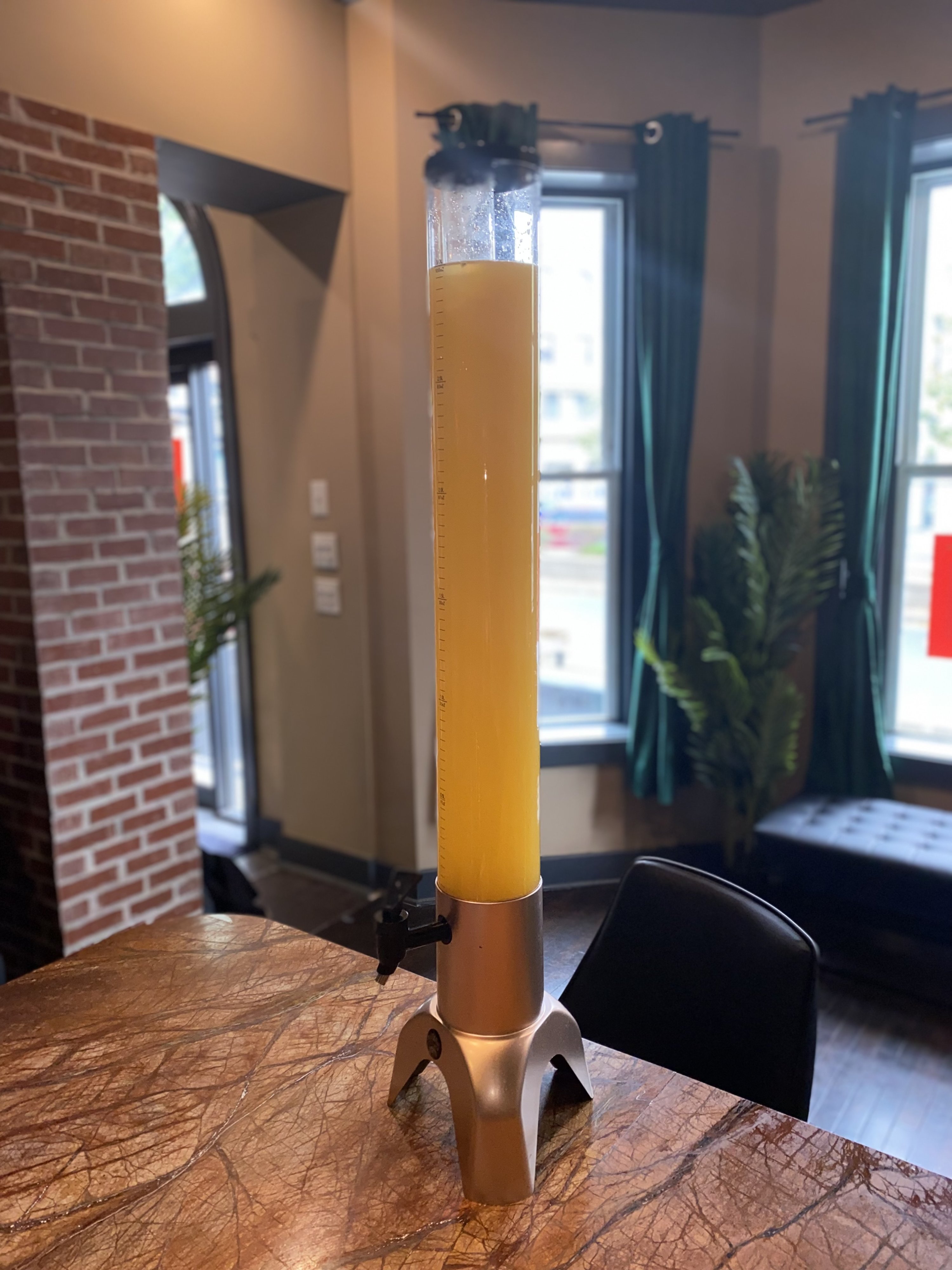Krave Restaurant Serves Bottomless Mimosa Towers in Dupont