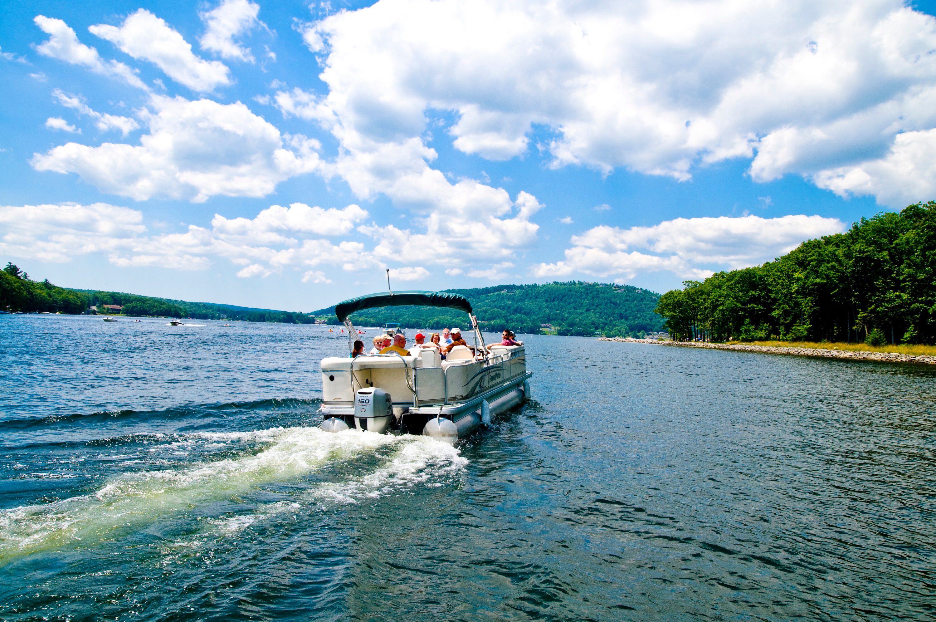 pontoon boat tour on DCL - Washingtonian