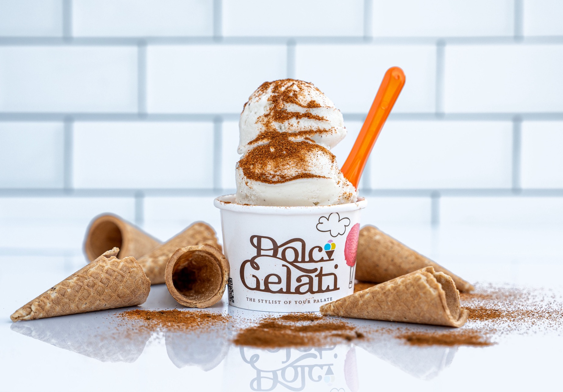 Smoked Vanilla Bean Gelato - Washingtonian